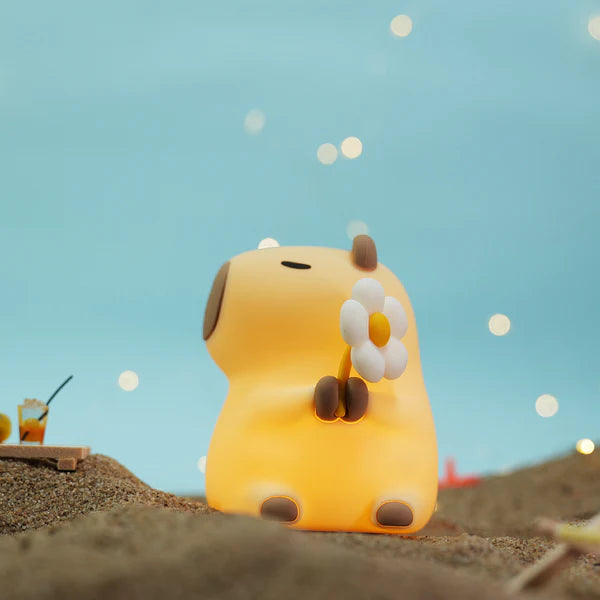 2024 Capybara Squishy Silicone Night Light