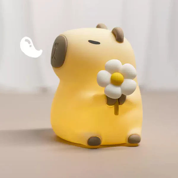 2024 Capybara Squishy Silicone Night Light