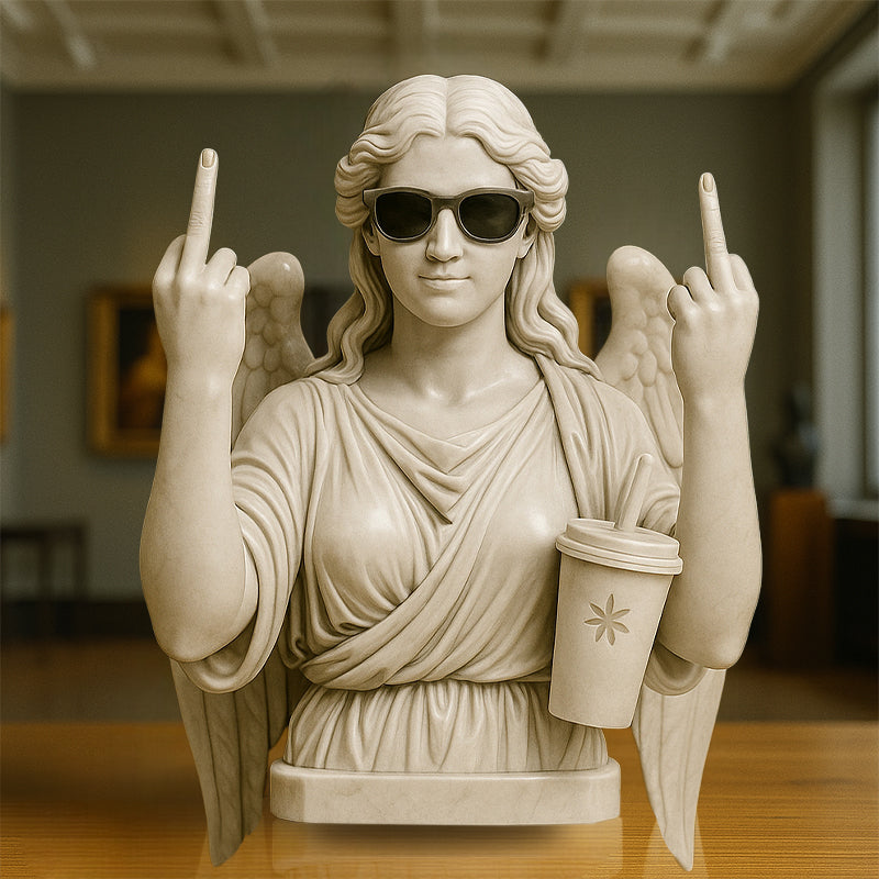 🎨✨ Rebel Angel with Attitude - The original “Talk to the Hand” icon!