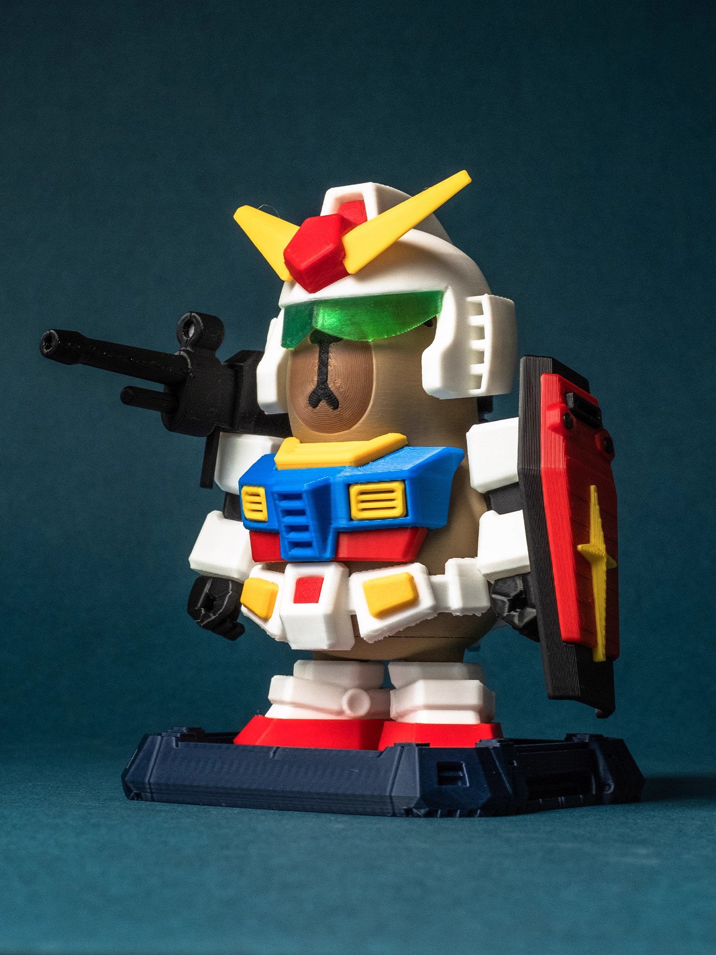 3D Printing Mecha Capybara Magnetic Equipment Toy Set