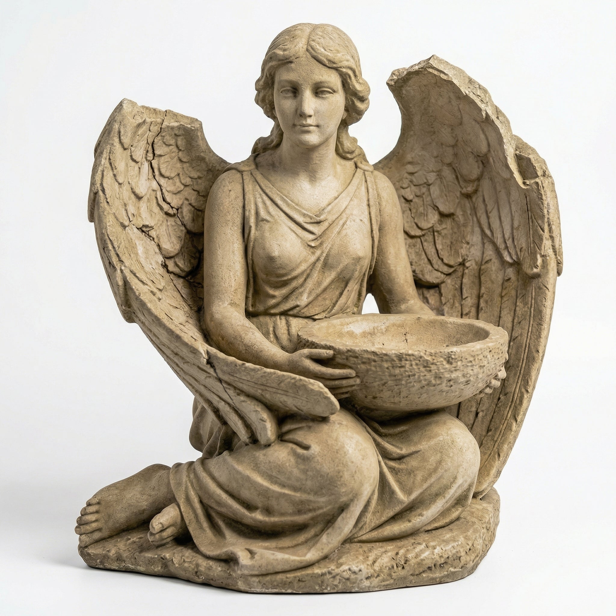 The Norns’ Offering  Three Goddesses of Time · One Sacred Feast - A sculptural bird feeder inspired by the three goddesses of Past, Present, and Future.