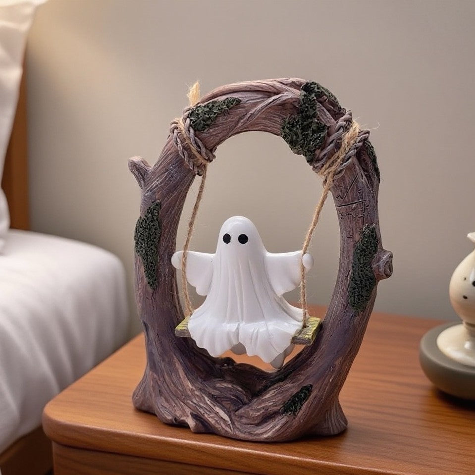 Halloween Swing Ghost Decoration