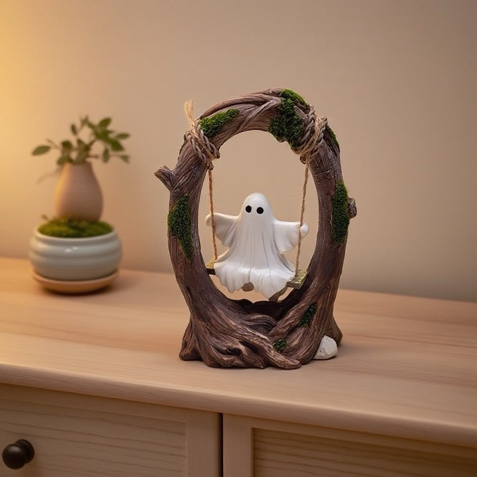 Halloween Swing Ghost Decoration