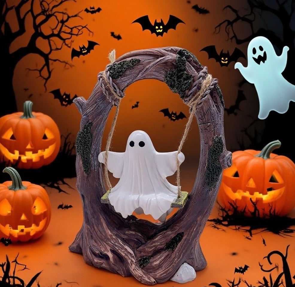 Halloween Swing Ghost Decoration