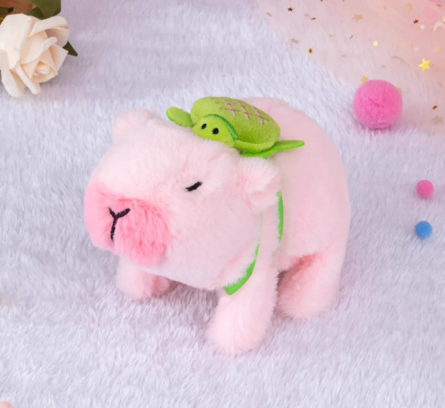 Capybara Pet Electric Toy - Can Walk and Move