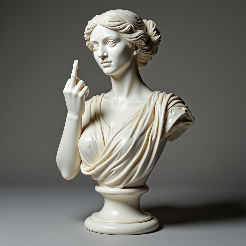 Venus with Attitude – The Original ‘Talk to the Hand’ Icon!